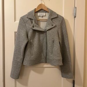 Cupcakes and Cashmere • Wesley Moto Jacket • Textured Knit • Size M